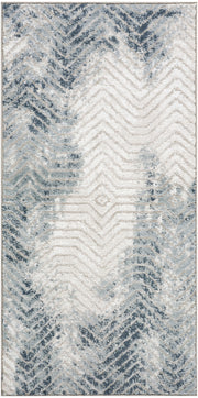 Dekor DEK04 Grey Navy Rug - Rectangle