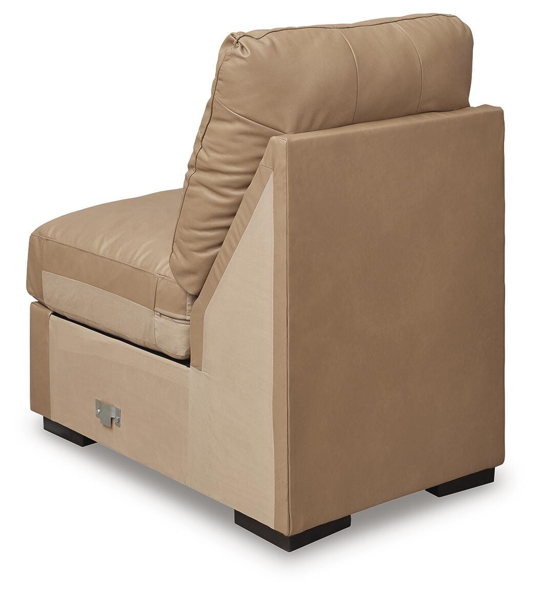 Bandon Armless Chair Leather