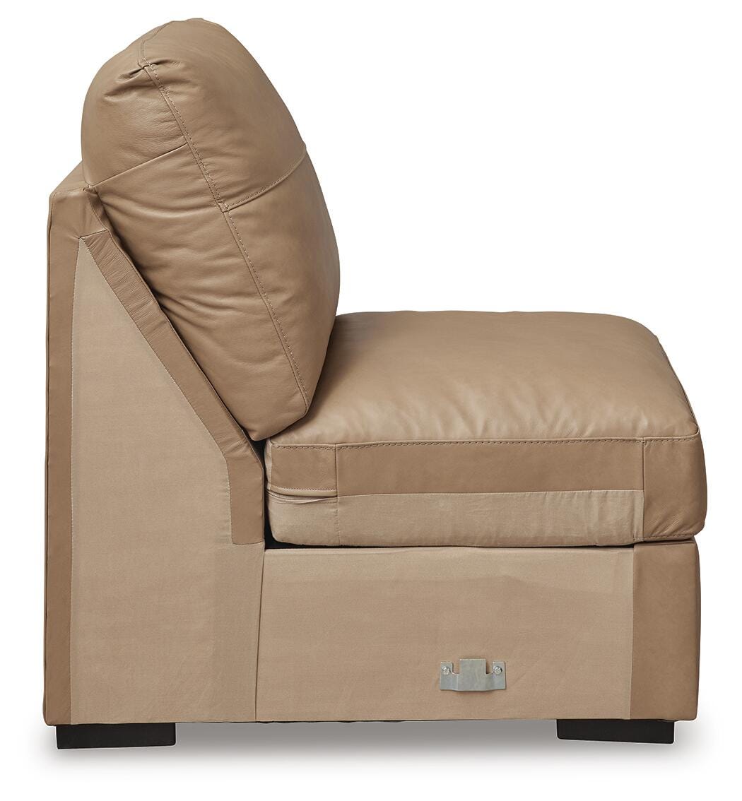 Bandon Armless Chair Leather