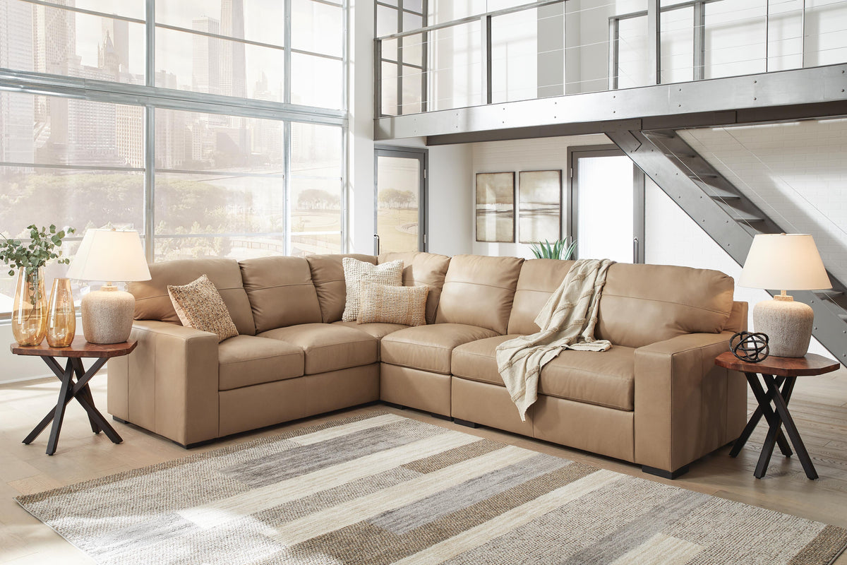 Bandon 3-Piece Sectional Leather