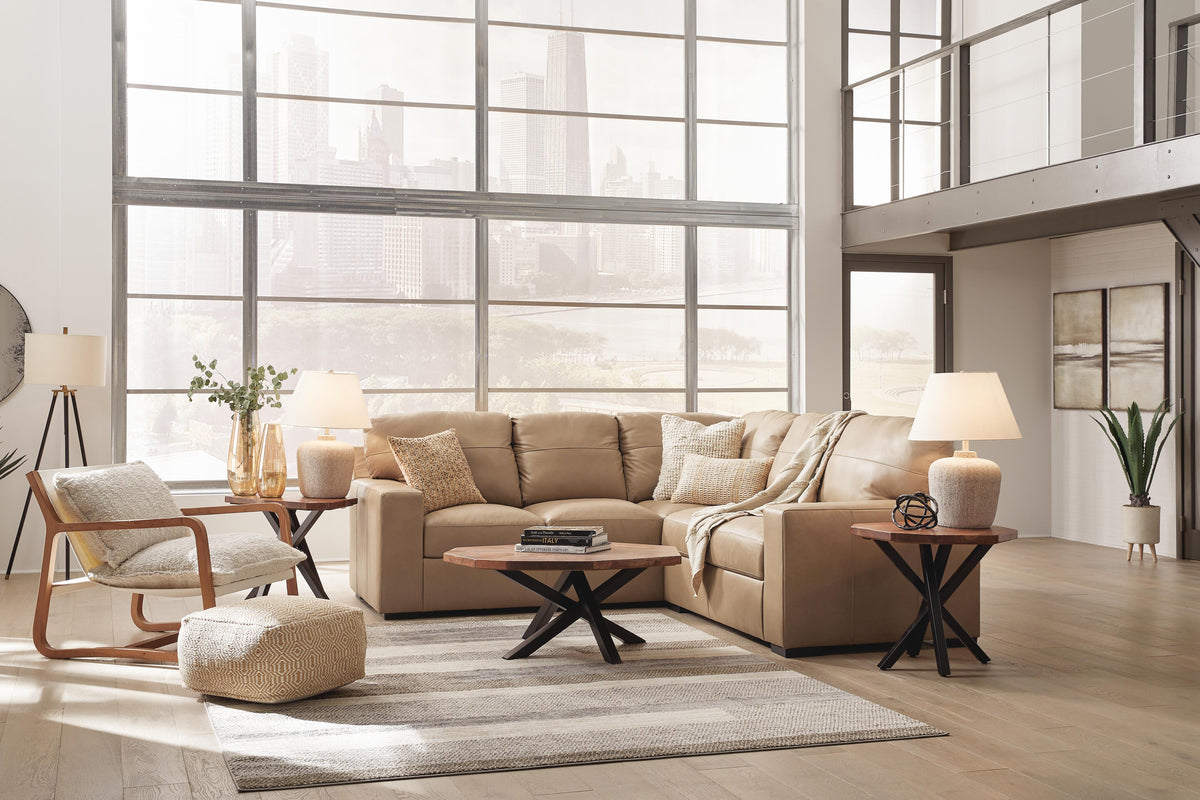 Bandon 2-Piece Sectional Leather