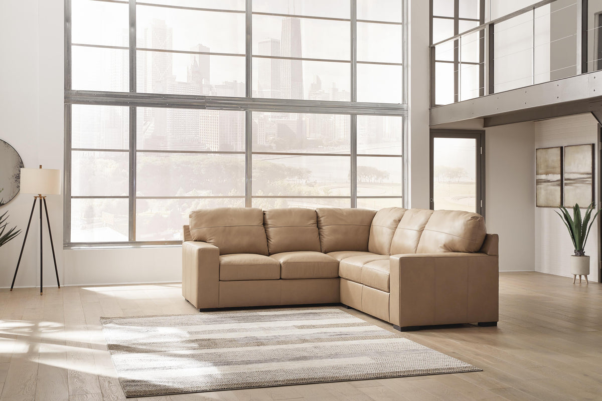Bandon 2-Piece Sectional Leather