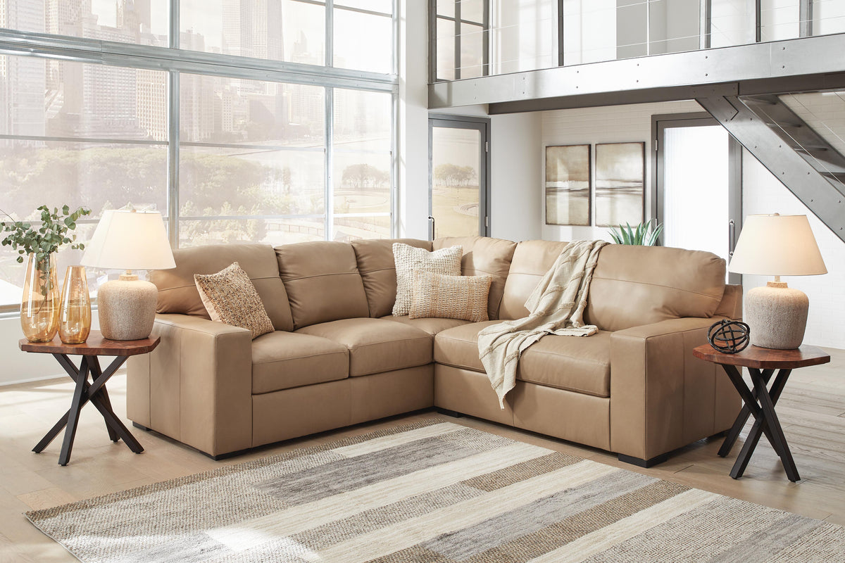 Bandon 2-Piece Sectional Leather