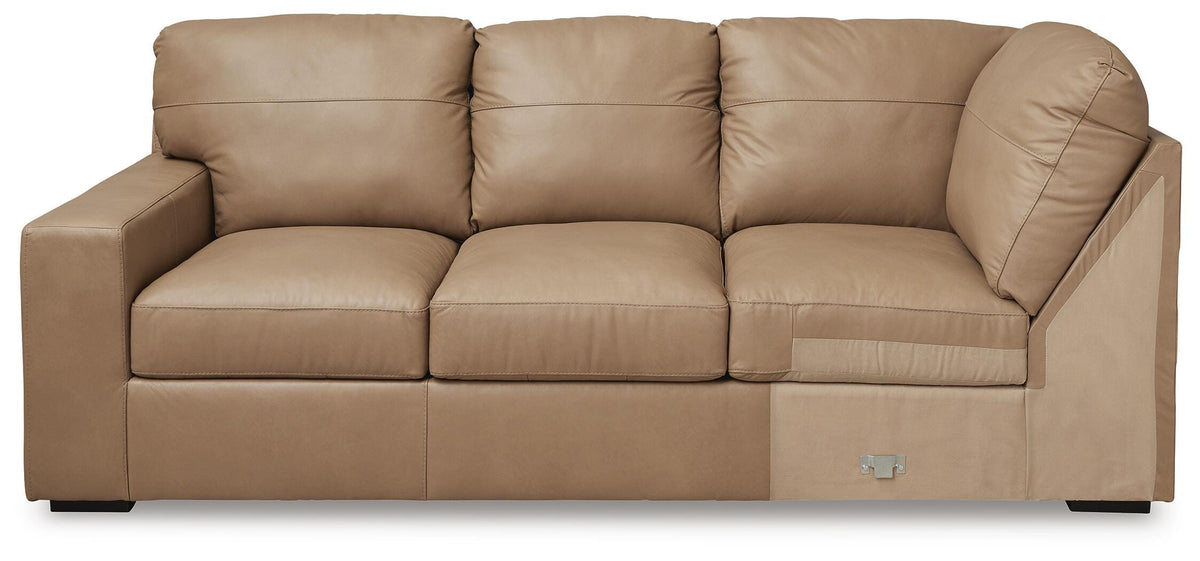 Bandon LAF Sofa w/Corner Wedge Leather