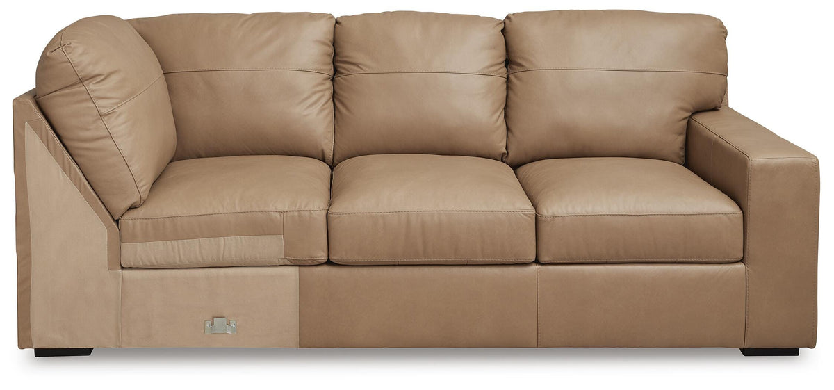Bandon RAF Sofa w/Corner Wedge Leather