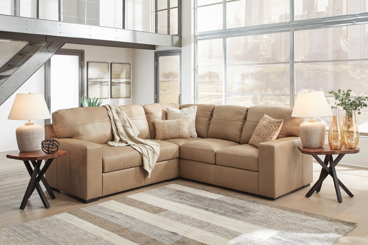 Bandon 2-Piece Sectional Leather