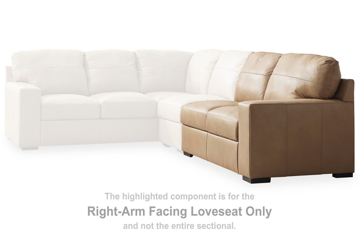 Bandon RAF Loveseat Leather