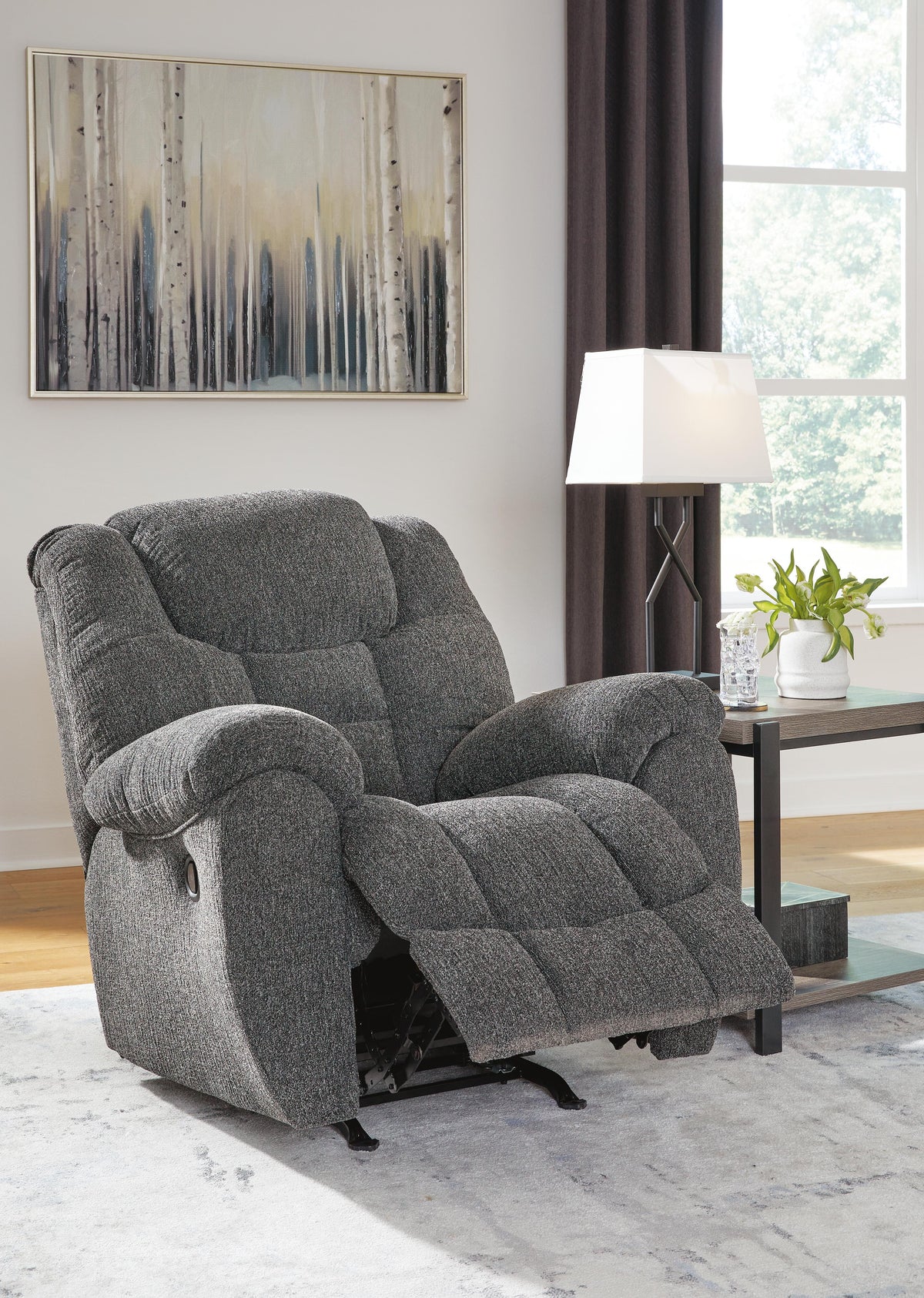 Foreside Rocker Recliner Next-Gen Nuvella™ Performance Fabric