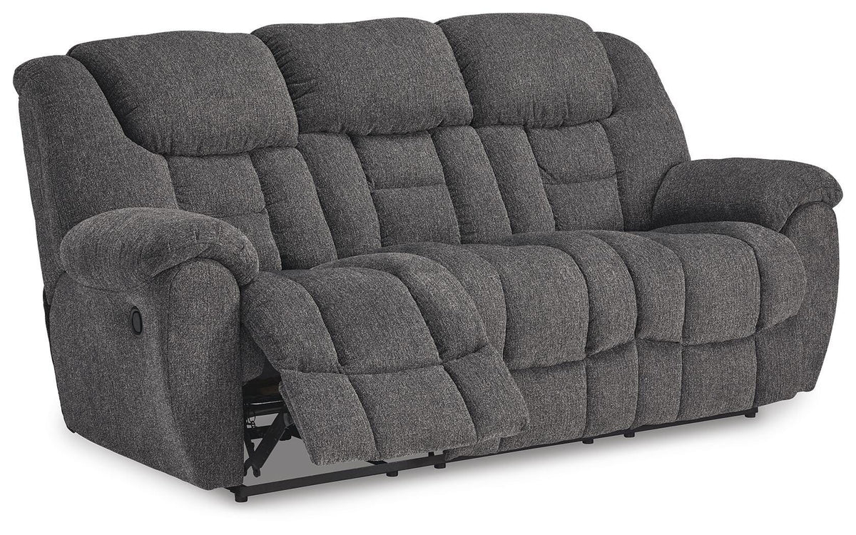 Foreside Reclining Sofa Next-Gen Nuvella™ Performance Fabric