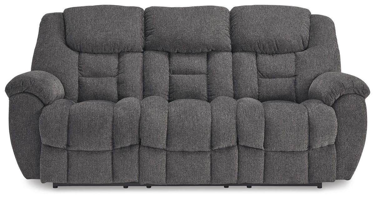 Foreside Reclining Sofa Next-Gen Nuvella™ Performance Fabric