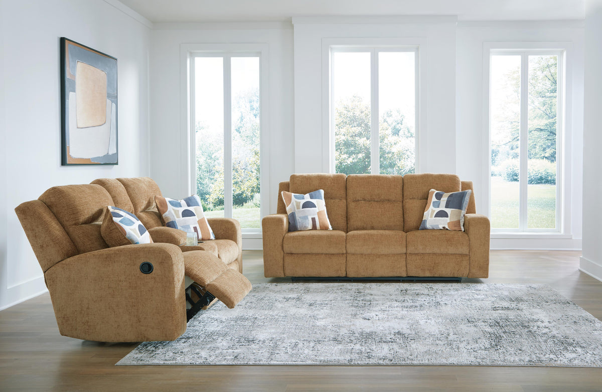 Kanlow Reclining Sofa and Loveseat