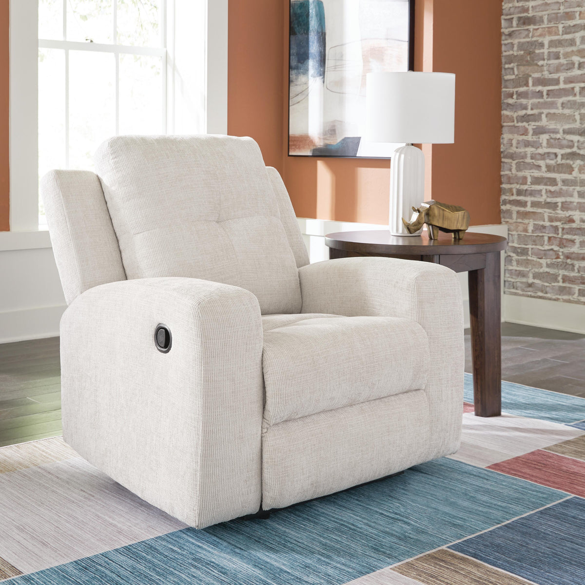 Danum Zero Wall Recliner Chenille