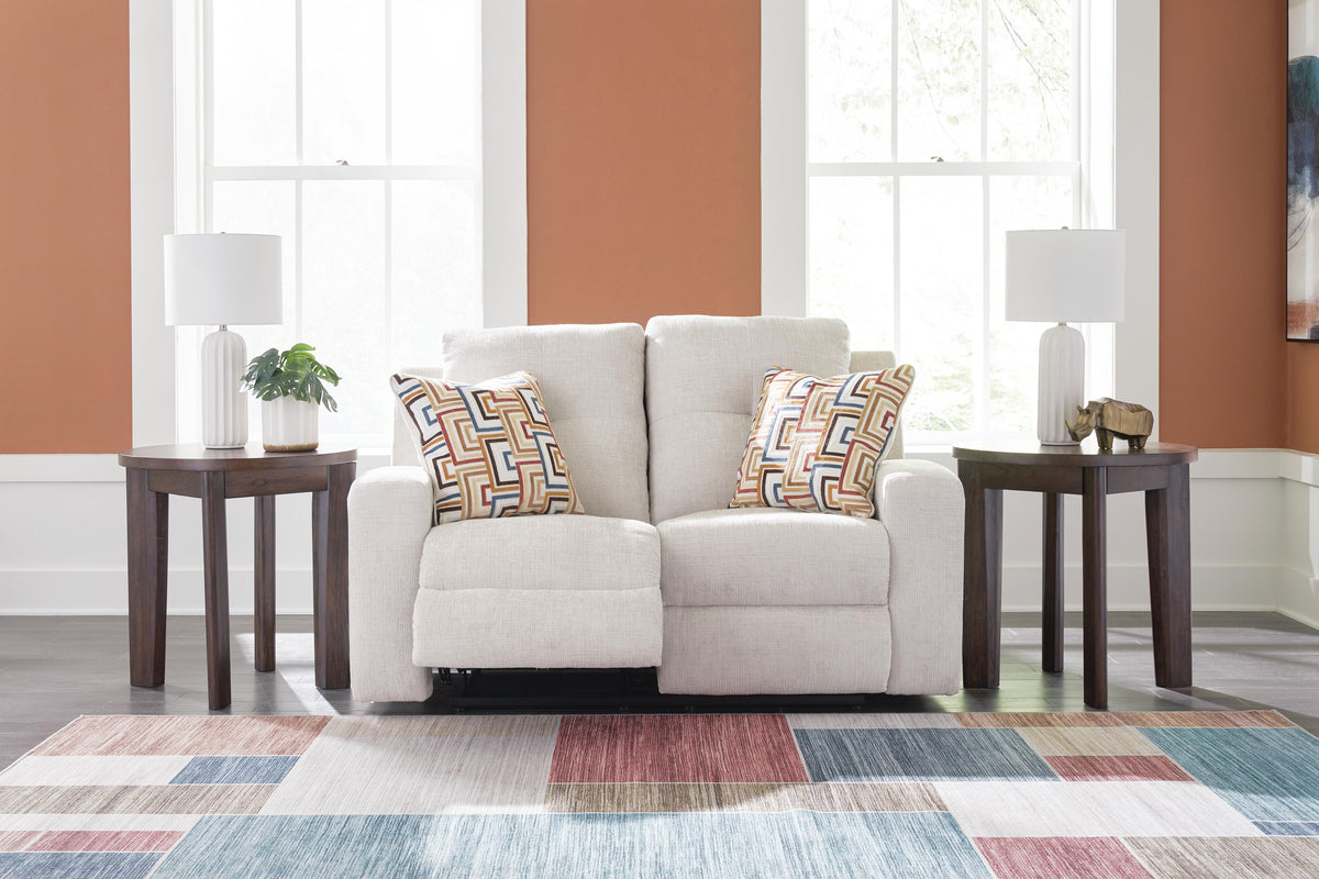 Danum Reclining Loveseat Chenille