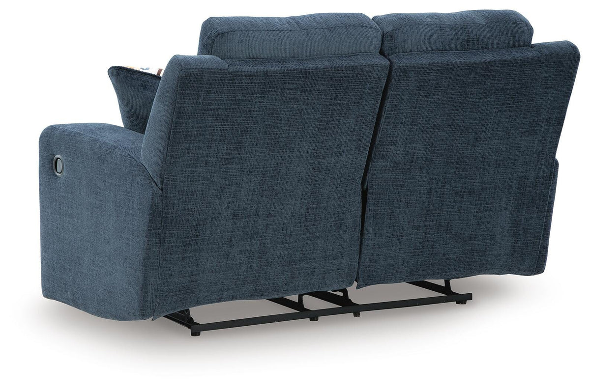 Danum Reclining Loveseat Chenille