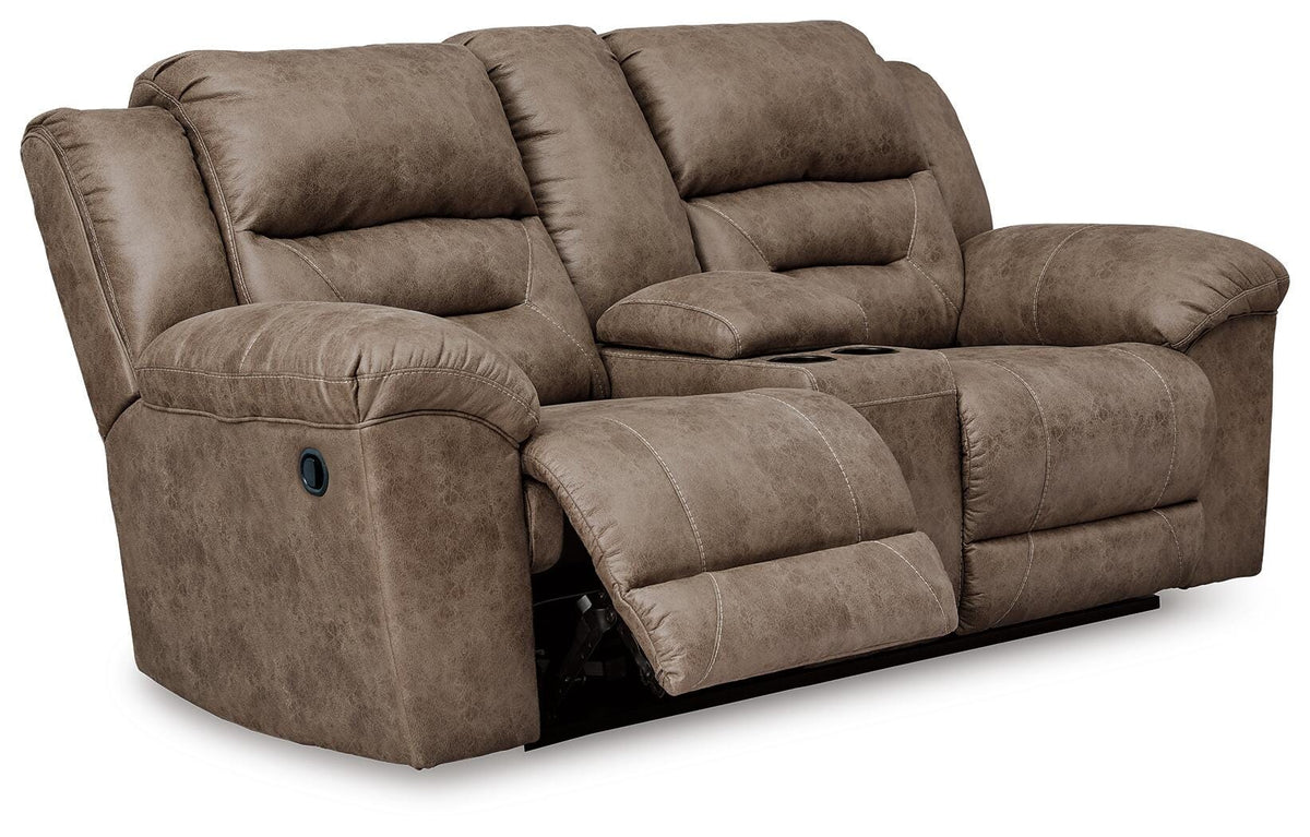 Stoneland Reclining Loveseat and 2 Recliners
