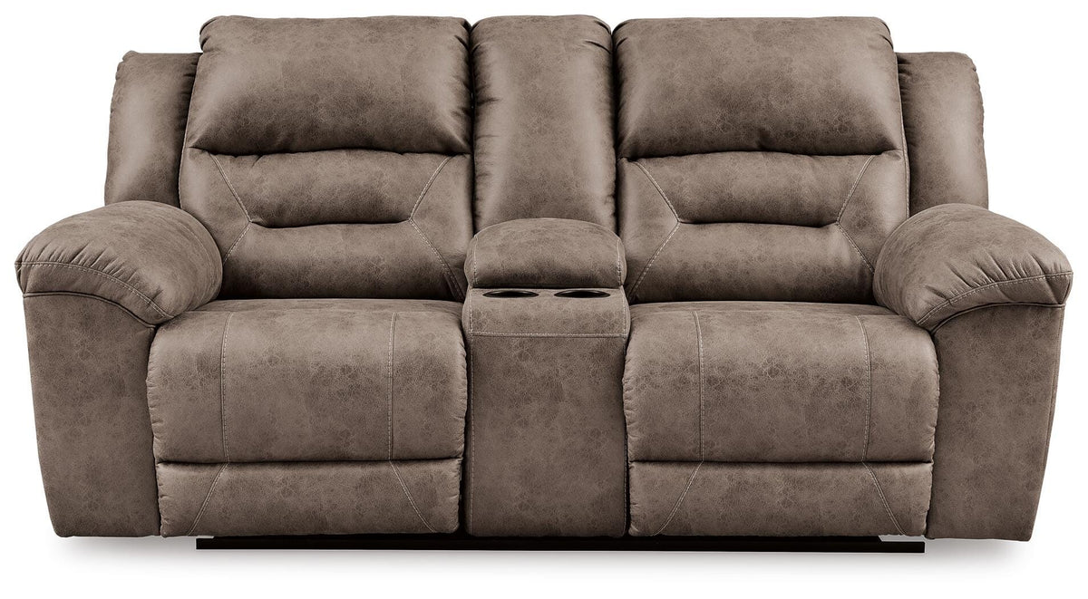 Stoneland Reclining Sofa and Power Reclining Loveseat