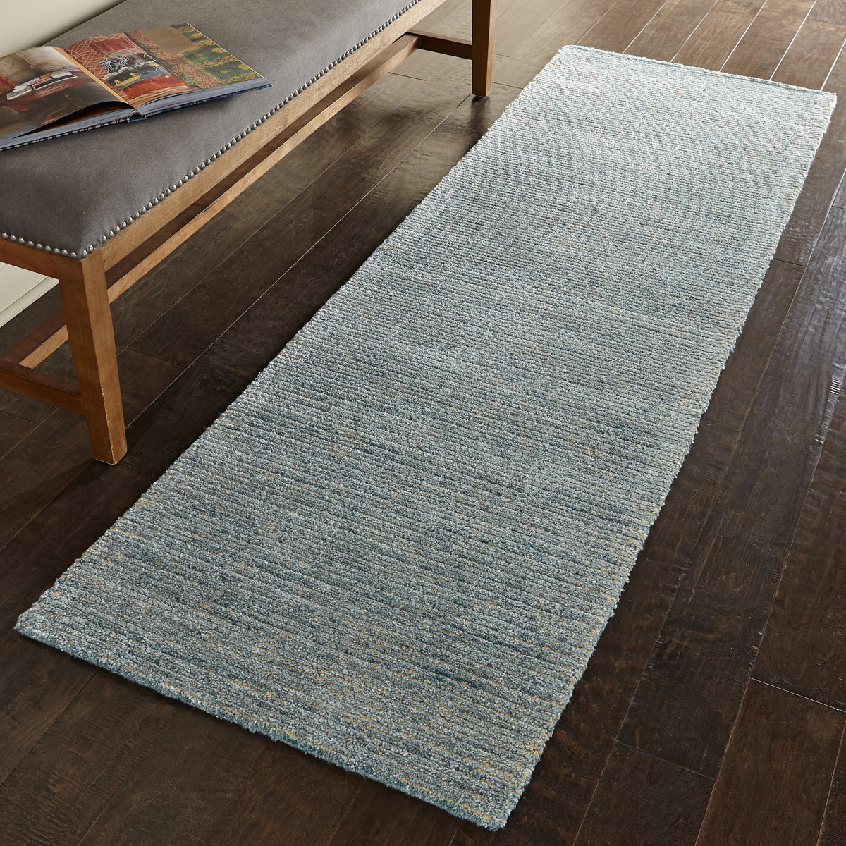 Weston WES01 Seafoam Rug - room scene