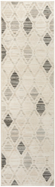 Serenity Home SRH08 Beige Grey Rug - Runner