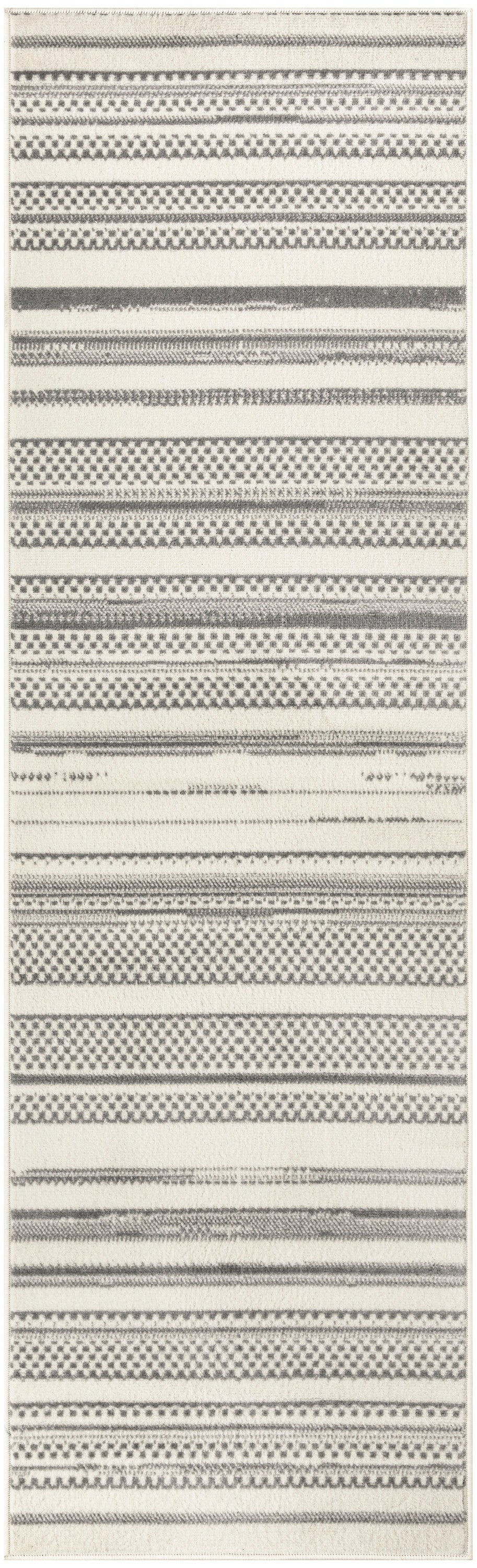 Grafix GRF41 Ivory Grey Rug - Runner