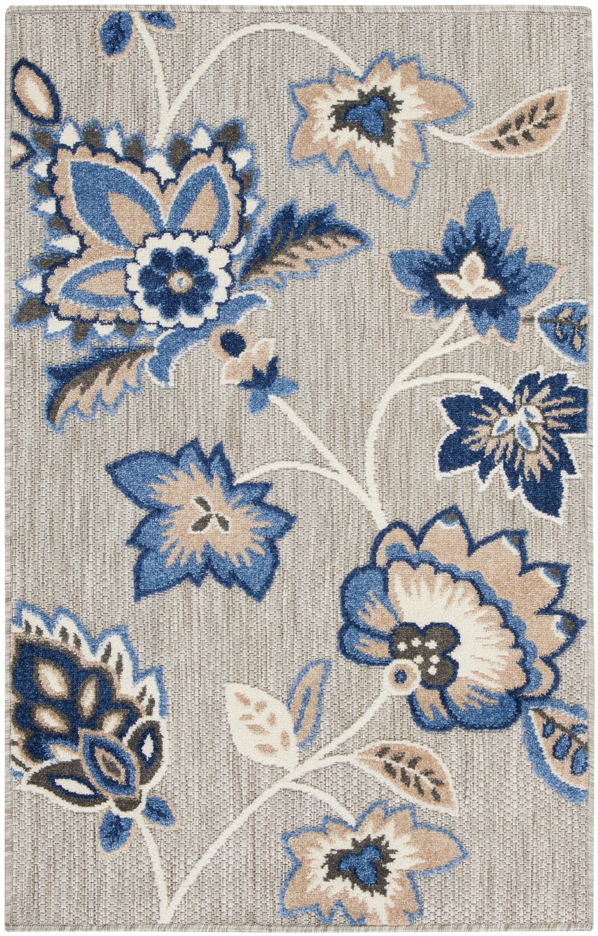 Aloha ALH31 Blue Grey Rug - Rectangle