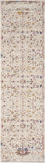 Melody MEL03 Ivory Multicolor Rug - Runner