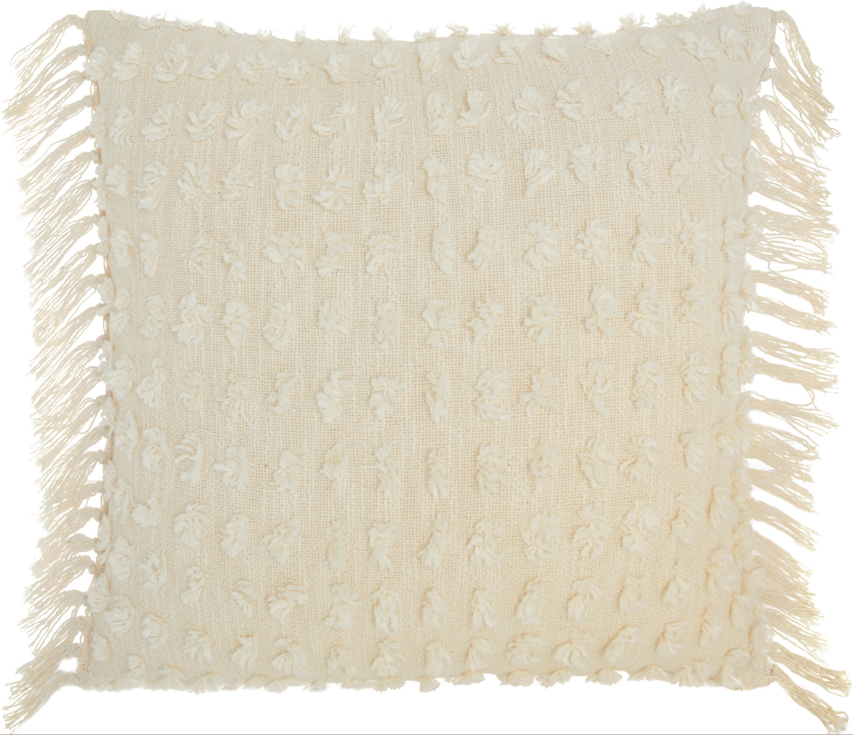 Lifestyle GT037 Cream 20" x 20" Throw Pillows