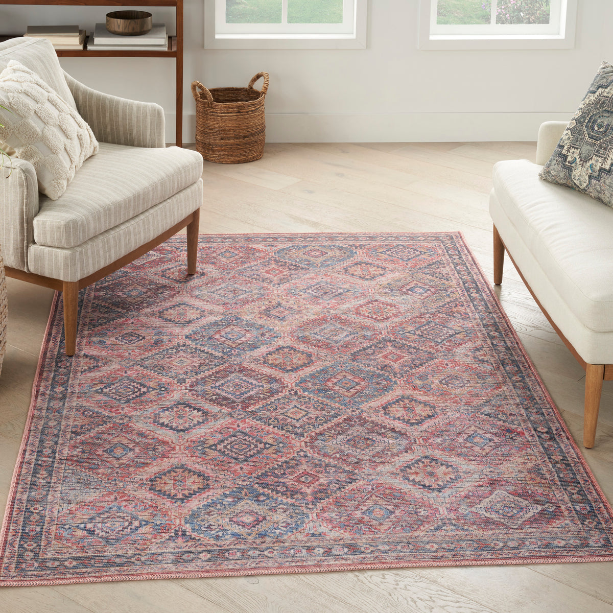 New Concept Washables SR103 Multicolor Rug - room scene