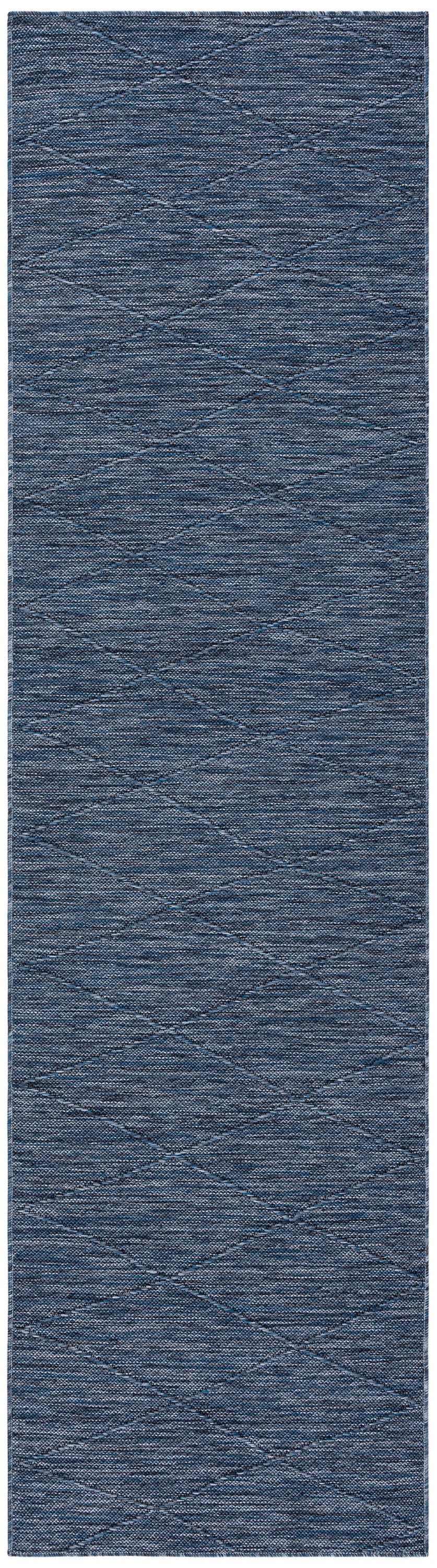 Washable Solutions WSL01 Navy Blue Rug - Runner