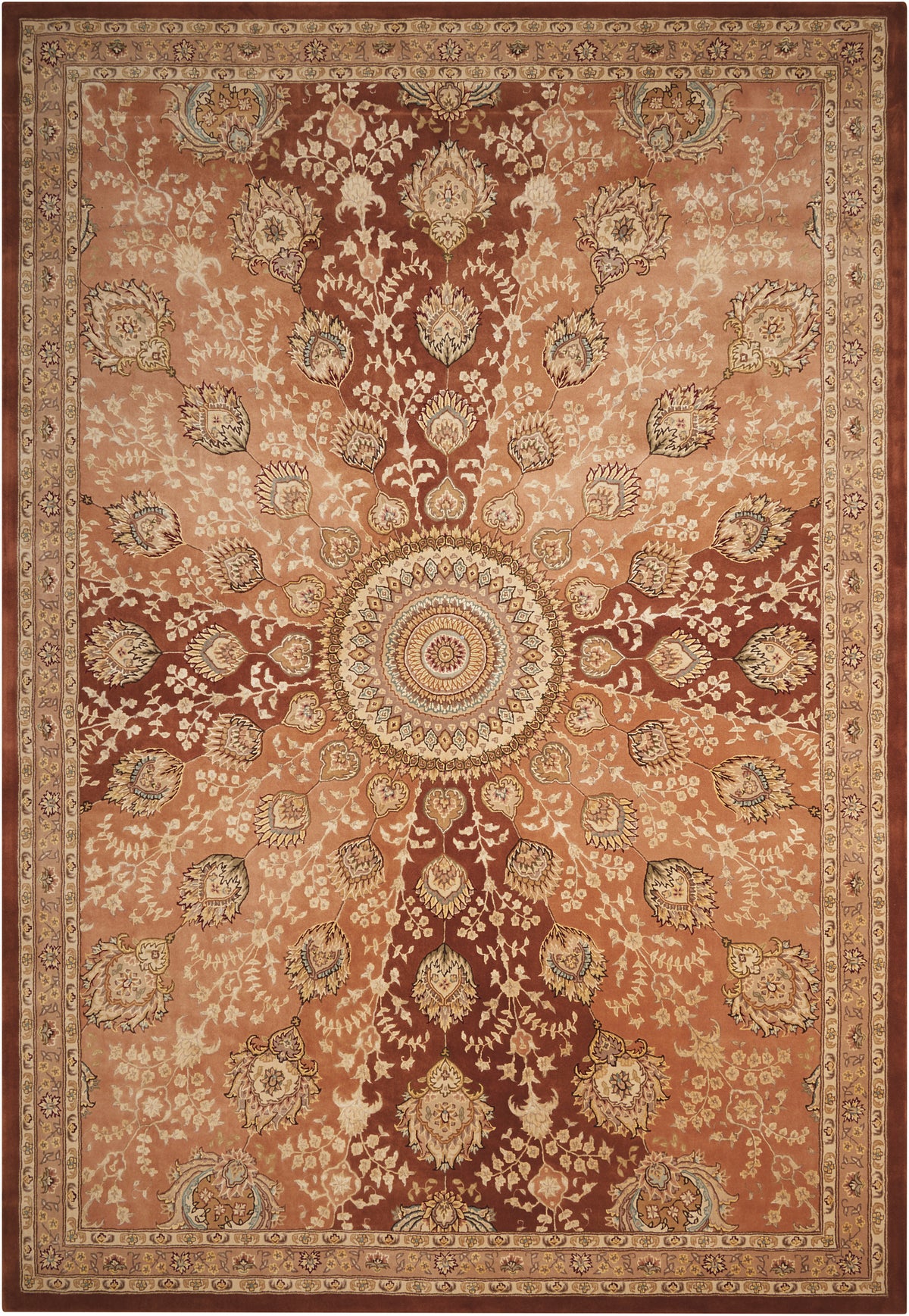 Nourison 2000 2319 Copper Rug - Rectangle