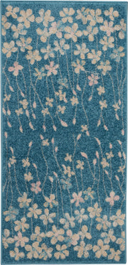 Tranquil TRA04 Turquoise Rug - Rectangle