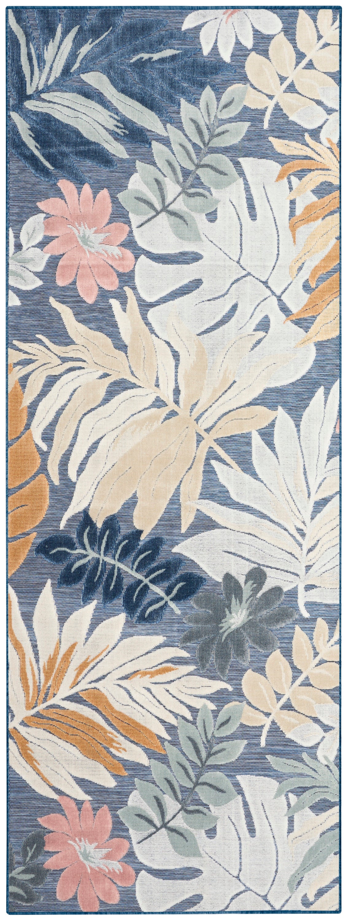 Suncoast SNC02 Denim Multicolor Rug - Runner