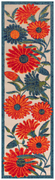 Aloha ALH33 Ivory Multicolor Rug - Runner