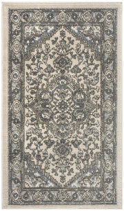 Quarry QUA05 Ivory Blue Rug - Rectangle