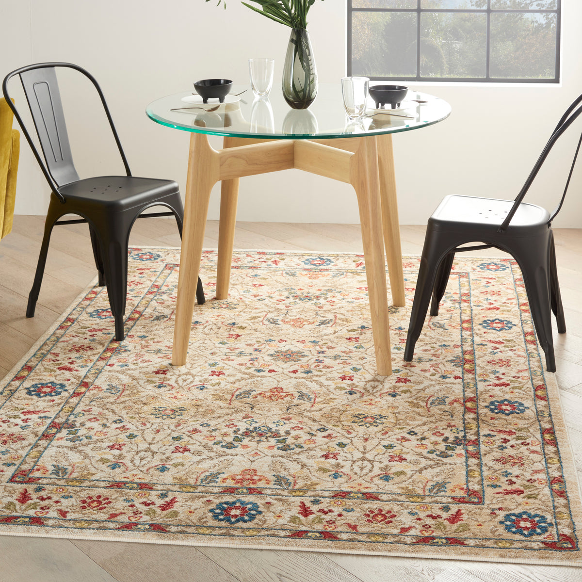 Karisma KAR03 Ivory Rug - room scene