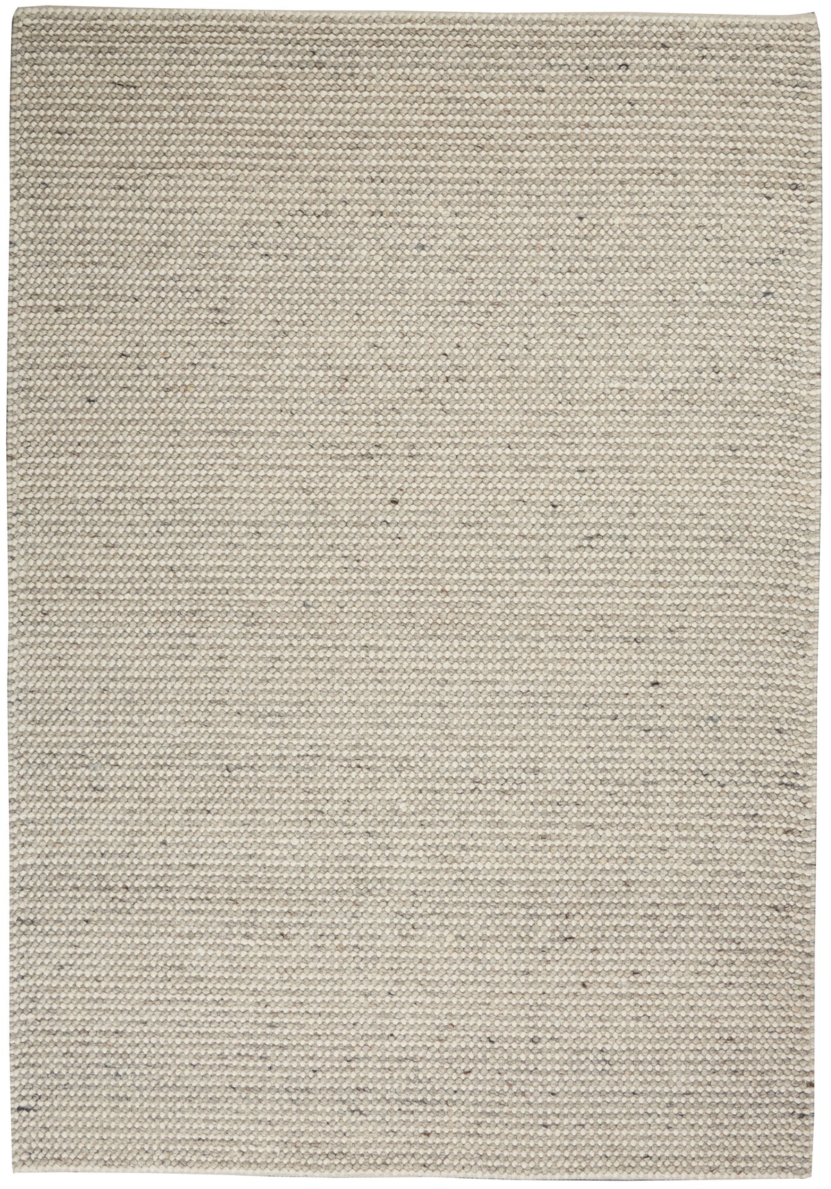 Textured Dots CK80 Silver Rug - Rectangle