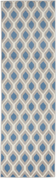 Grafix GRF22 Blue Rug - Runner