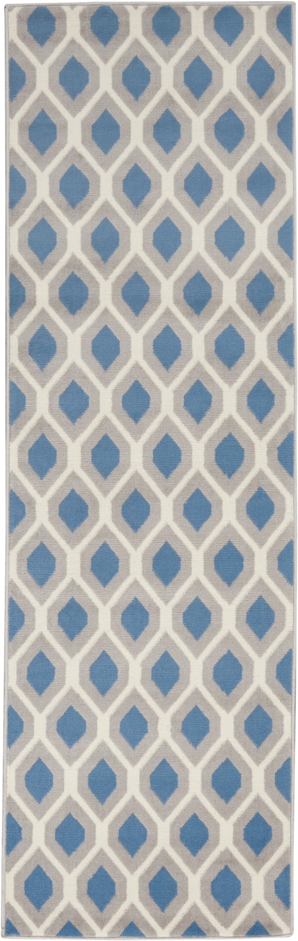 Grafix GRF22 Blue Rug - Runner
