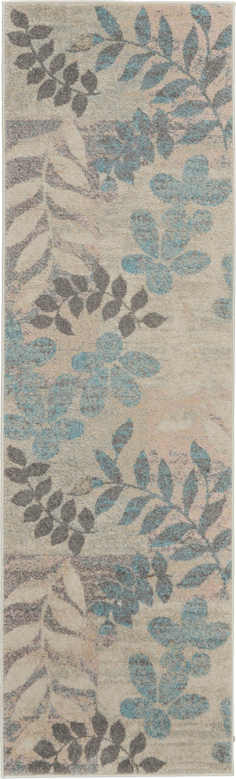 Tranquil TRA01 Ivory Light Blue Rug - Runner