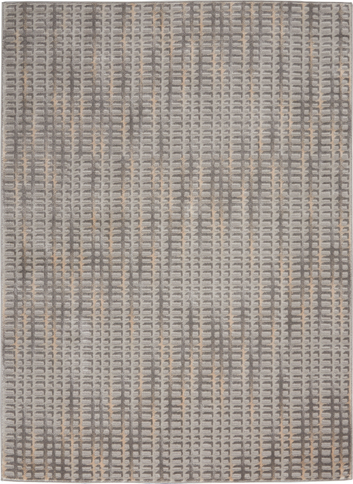 Solace SLA04 Grey Beige Rug - Rectangle