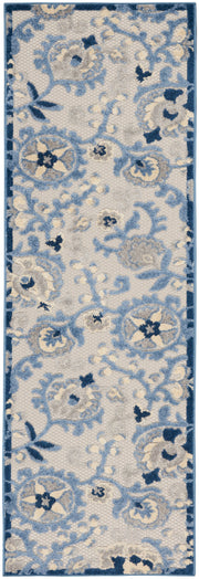Aloha ALH17 Blue Grey Rug - Runner
