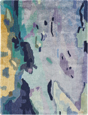 Prismatic PRS09 Silver Blue Rug - Rectangle