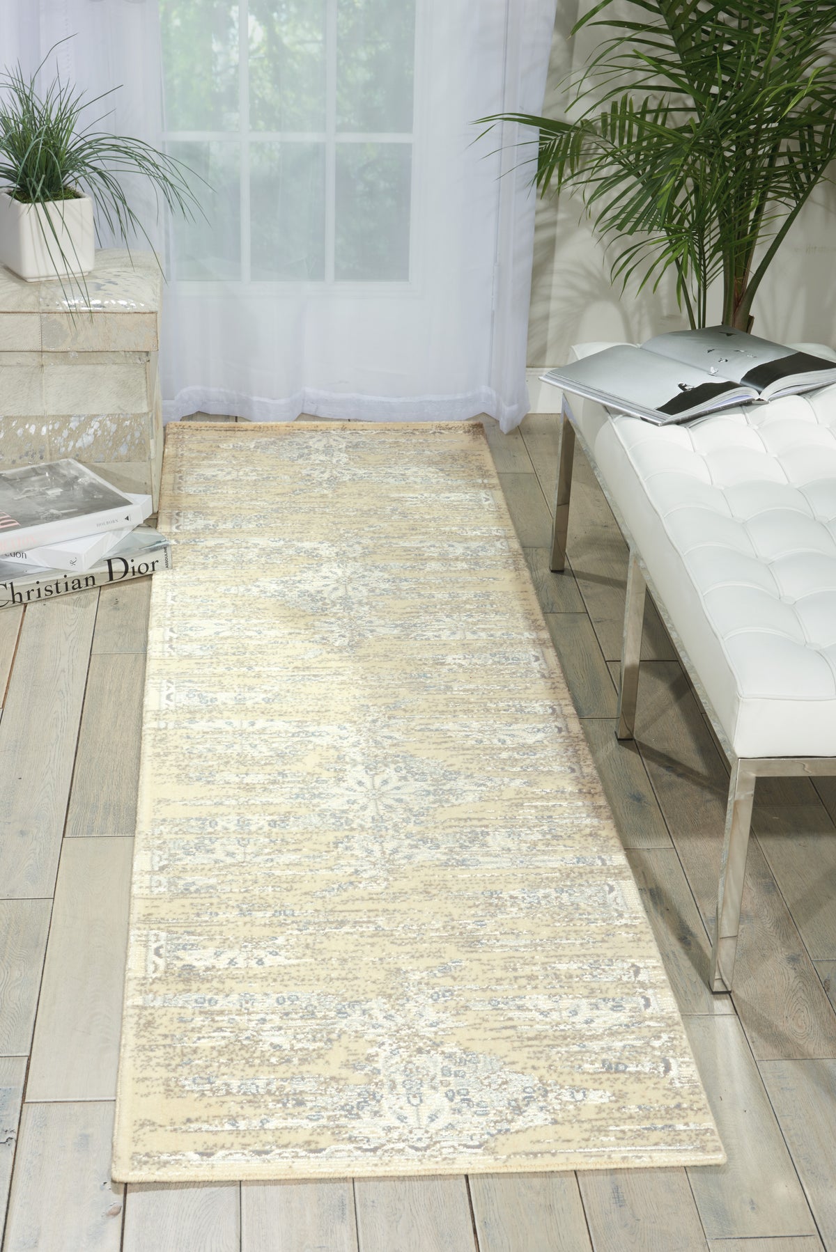 Luminance LUM09 Bone Rug - room scene