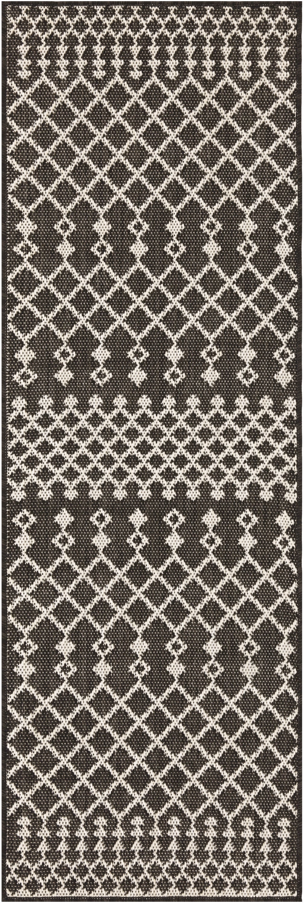 Positano POS02 Black Rug - Runner