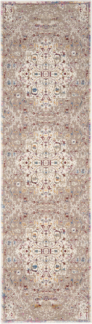 Melody MEL03 Grey Multicolor Rug - Runner