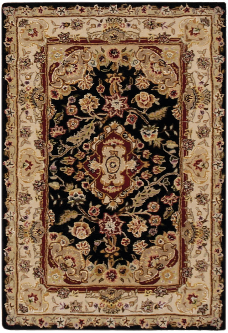 Nourison 2000 2028 Black Rug - Rectangle