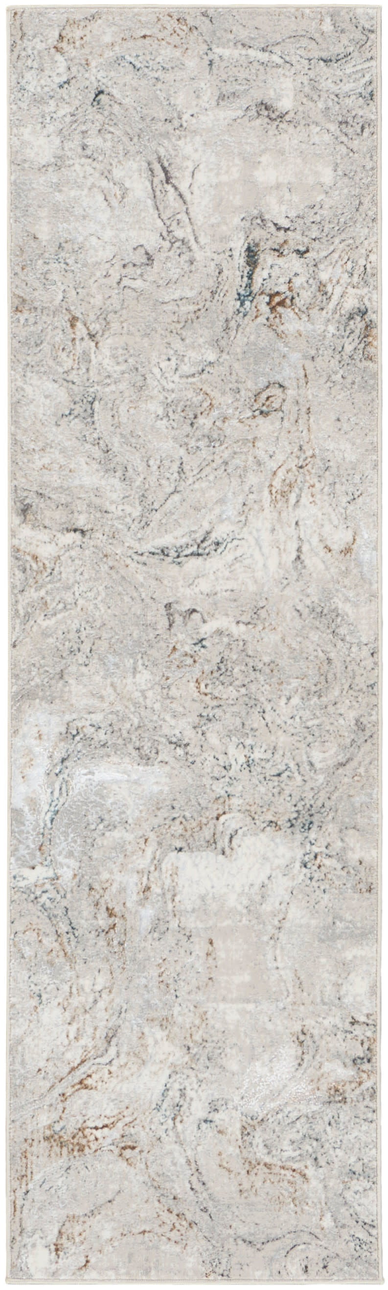 Glitz GLZ20 Grey Multicolor Rug - Runner