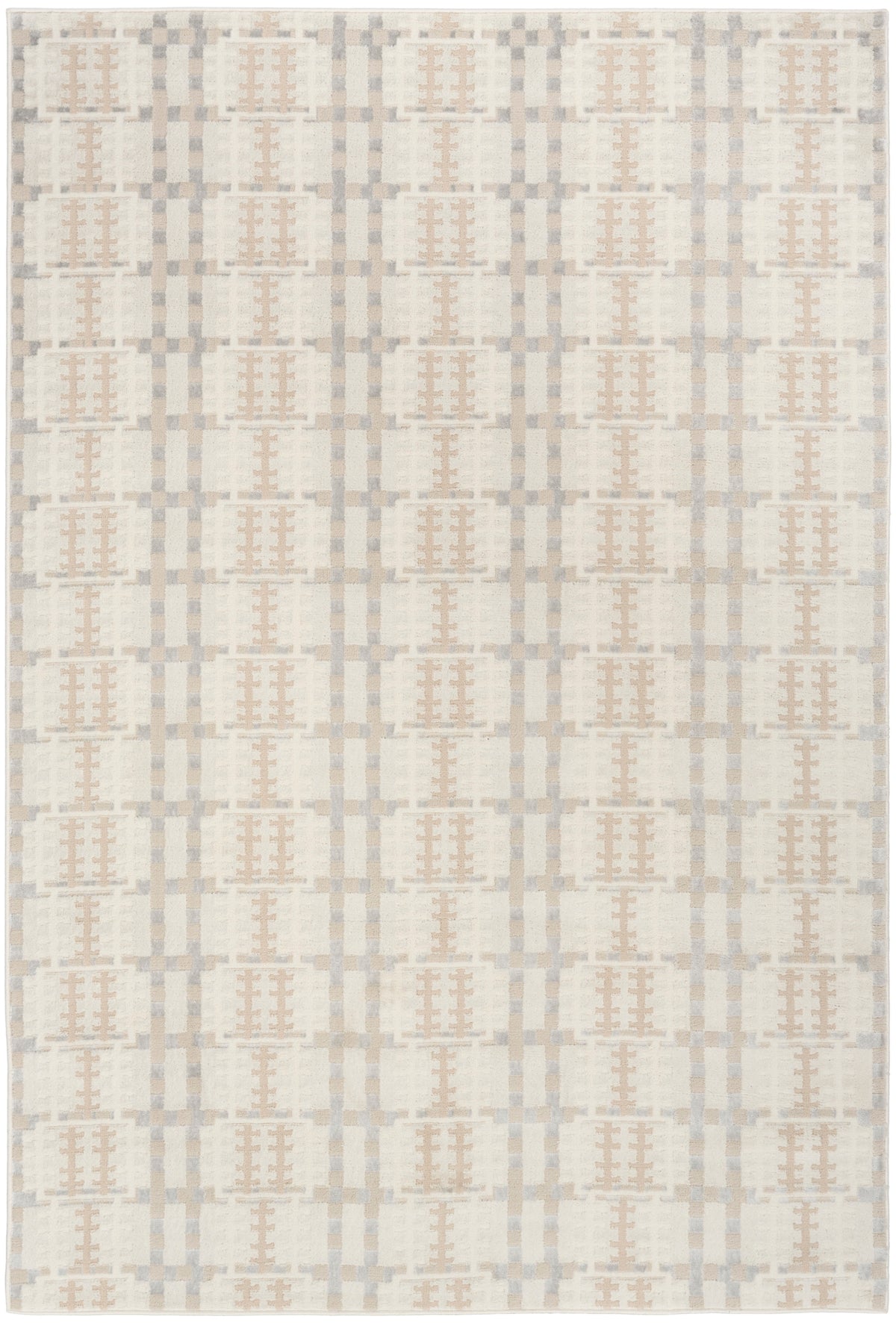 Nordic NRC08 Ivory Multicolor Rug - Rectangle
