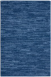 Nourison Essentials NRE01 Navy Blue Rug - Rectangle
