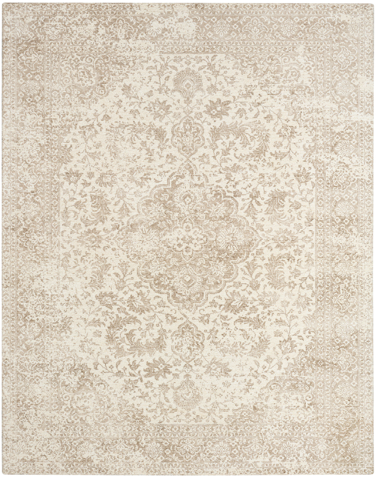 Azalea AZA01 Ivory Beige Rug - Rectangle