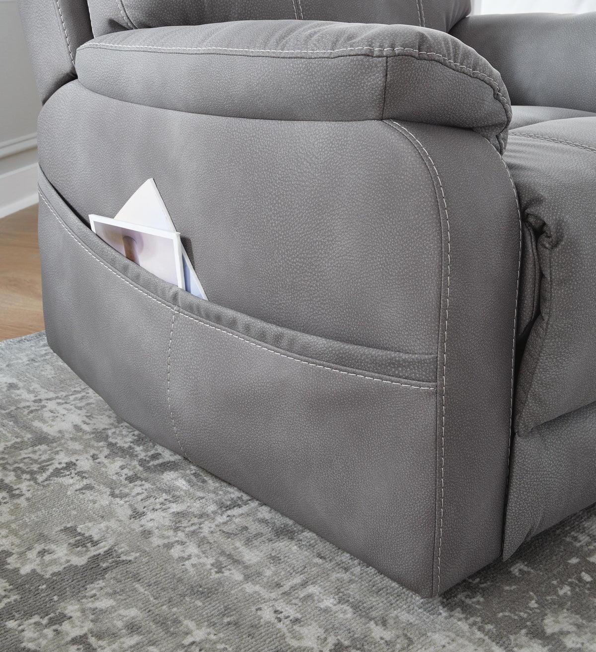 Next-Gen Durapella Power Lift Recliner Microfiber